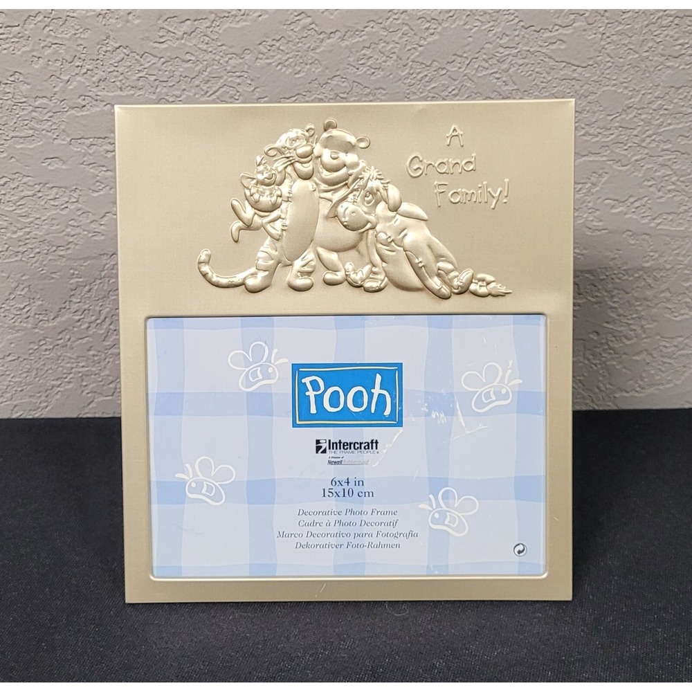 Disney Intercraft Winnie-the-Pooh - A Grand Family Photo Frame Holds 6 x 4 inch